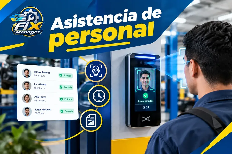 Checador de entrada y salida con reconocimiento facial