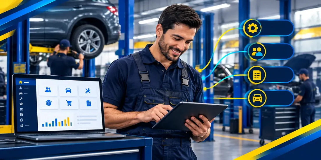 Fix Manager adaptado a los procesos de un taller mecánico