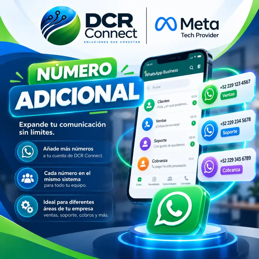 DCR Connect - Número adicional