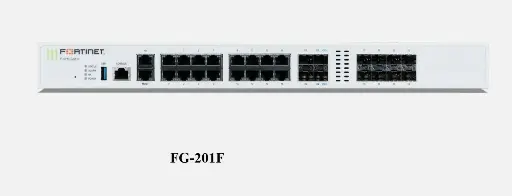 [FG-201F-BDL-950-12] FortiGate-201F Hardware plus 1 Year 24x7 FortiCare and FortiGuard UTP