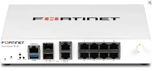 [FG-91G-BDL-950-12] FortiGate-91G Hardware plus 1 Year FortiCare Premium and FortiGuard